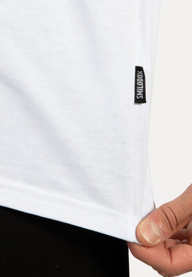 Smilodox T-Shirt Karry 100% Baumwolle – Bild 3 von 5