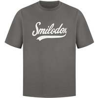 SMILODOX T-Shirt Lorik, Größe M in Grau