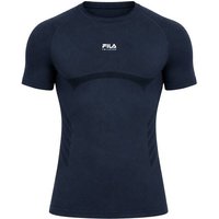 SMILODOX T-Shirt Varallo, Größe L in Blau