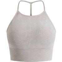SMILODOX Tank Top Vera Batik, Größe L in Braun