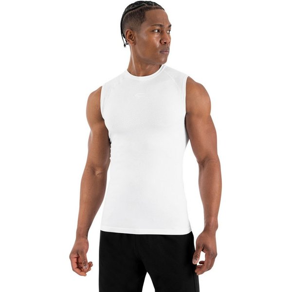 Smilodox Tanktop Carnos, Compression Tank Herren, Gym Shirt Seamless, Fitness Enganliegend, Seamless, Body-Mapping, atmungsaktiv, Stretch