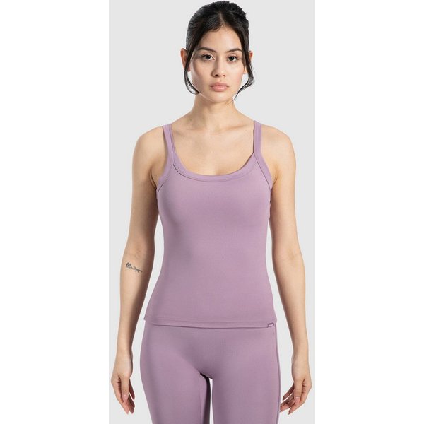 Smilodox Tanktop Missie, figurbetontes Sporttop, schmale Träger, breiter Bundabschluss Unterhemd, Stretch-Komfort Shirt, Alltag, Training Layering