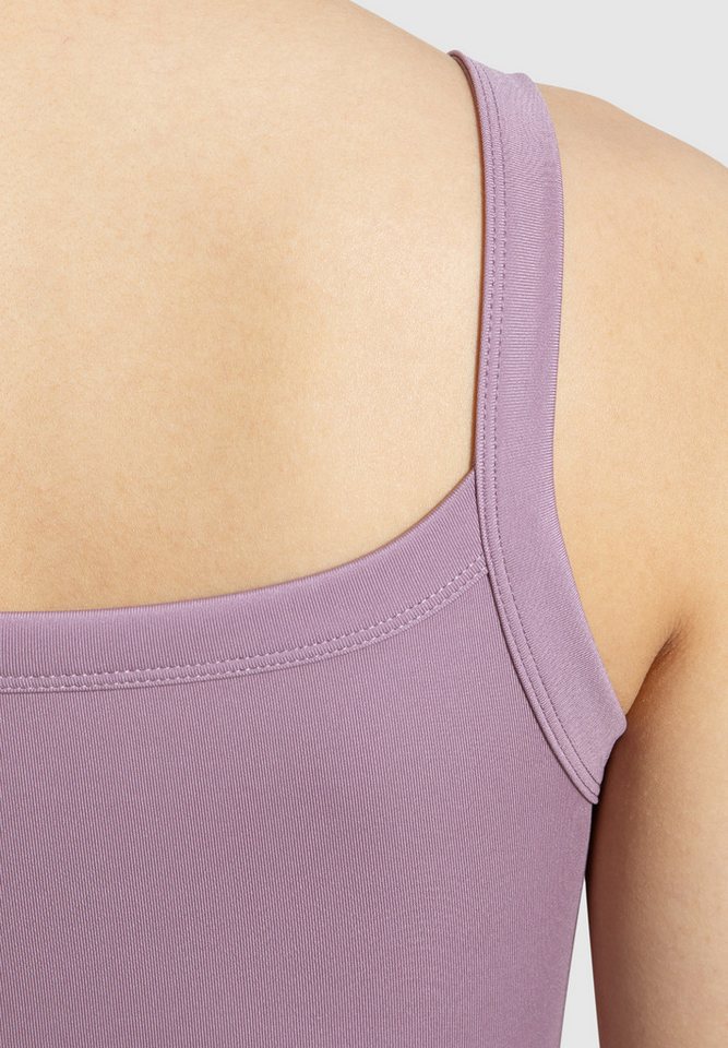 Smilodox Tanktop Missie, figurbetontes Sporttop, schmale Träger, breiter Bundabschluss Unterhemd, Stretch-Komfort Shirt, Alltag, Training Layering – Bild 4 von 5