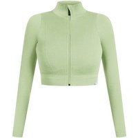 SMILODOX Trainingsjacke Slim Zeya, Größe XL in Grün