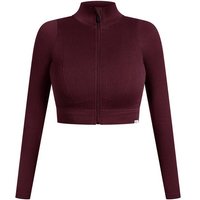 SMILODOX Trainingsjacke Slim Zeya, Größe S in Lila