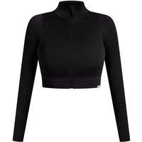 SMILODOX Trainingsjacke Slim Zeya, Größe XS in Schwarz