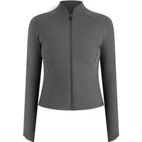 SMILODOX Trainingsjacke Solvea, Größe XS in Grau