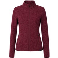 SMILODOX Trainingsjacke Velvara, Größe XS in Rot
