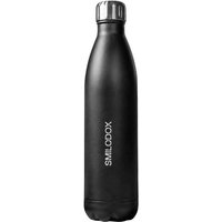 Smilodox Trinkflasche Sveltis, 750ml Edelstahl Thermoflasche, BPA-frei, 100% Auslaufsicher, Schlanke Form, Edelstahl, Thermofunktion, für Büro, Gym & Alltag