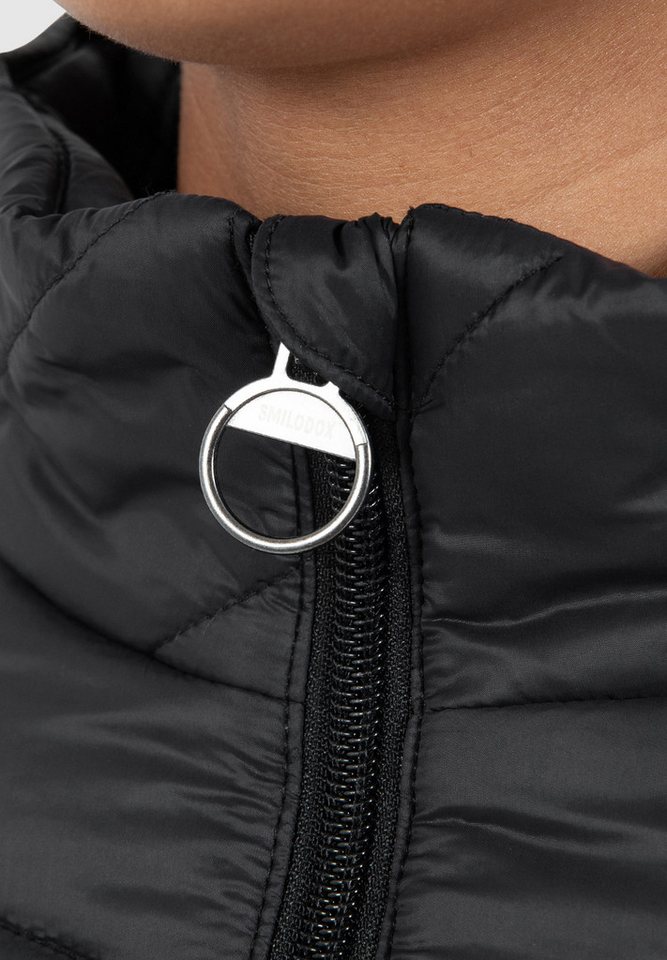 Smilodox Windbreaker Sila, Übergangsjacke Regular Fit Acitvewear kühle Tage, Sport & Alltag Regenjacke Atmungsaktiv Metallabel Anpassbar Tallierter Schnitt Step – Bild 5 von 5