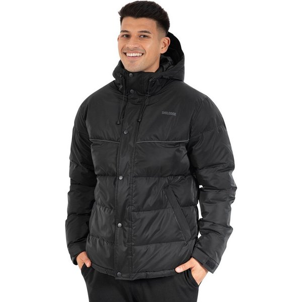 Smilodox Winterjacke Ritmo, Wasserabweisende Steppjacke, Ideal für kalte & nasse Tage Regular Fit Regenjacke Kapuze Taschen Wind Breaker Outdoor Winter
