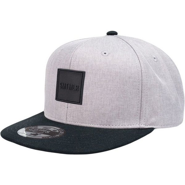 Smith & Miller Baseball Cap Davis Snapback Cap grau/schwarz - 1 Stück
