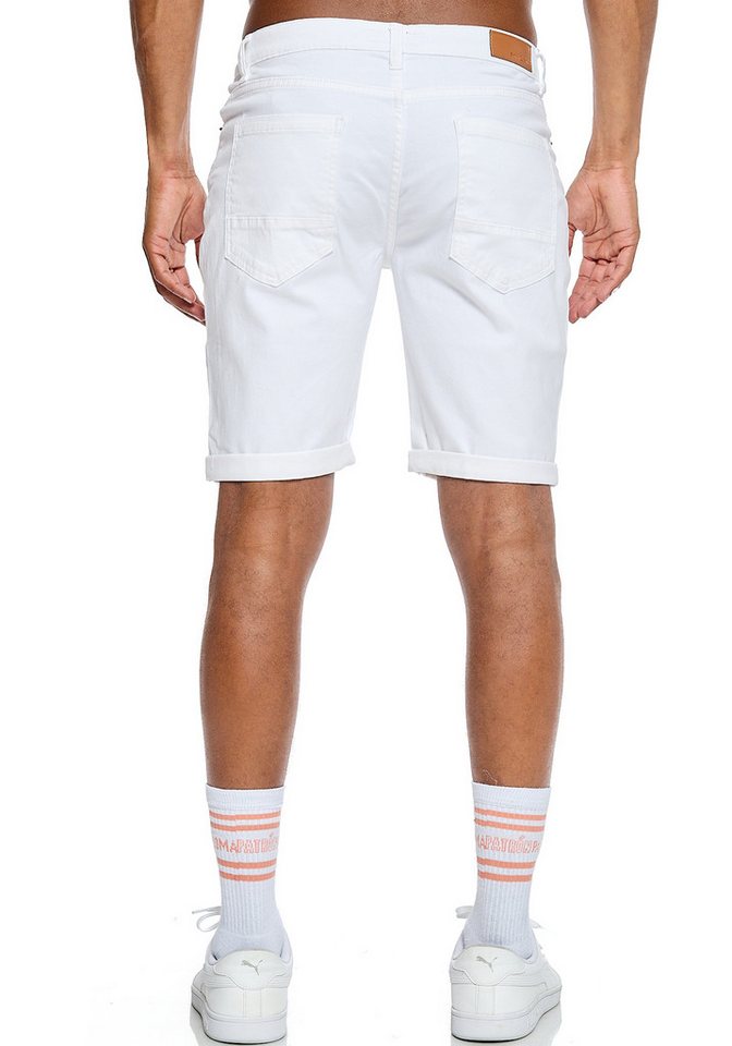 Smith & Solo Jeansshorts Herren, kurze Hosen Männer, Shorts 5-Pocket Style – Bild 5 von 5