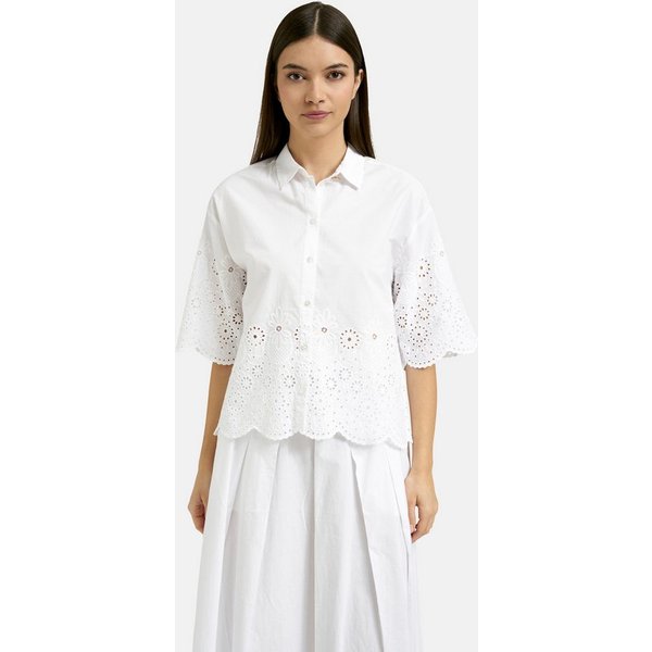 Smith & Soul Kurzarmbluse aus Baumwolle