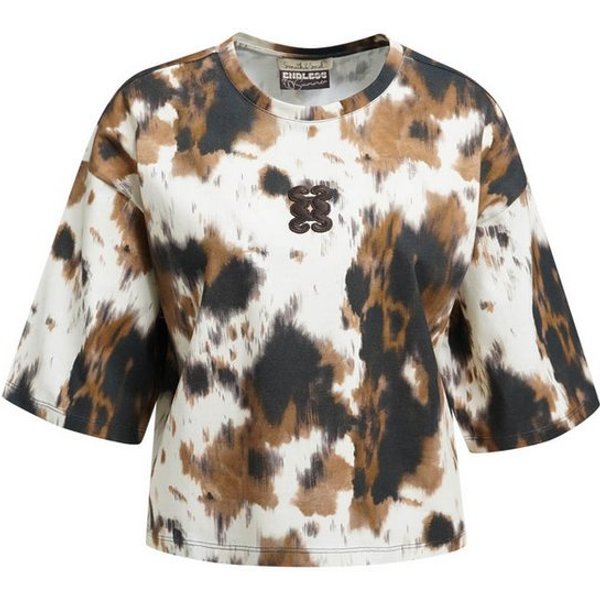 Smith & Soul Rundhalsshirt mit Alloverprint