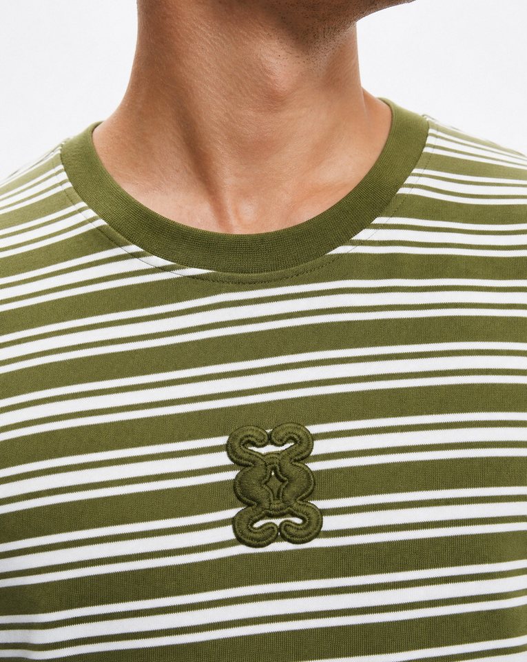 Smith & Soul Rundhalsshirt mit modischen Streifen – Bild 4 von 5