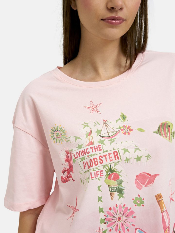 Smith & Soul Rundhalsshirt mit überschnittener Schulter – Bild 4 von 5