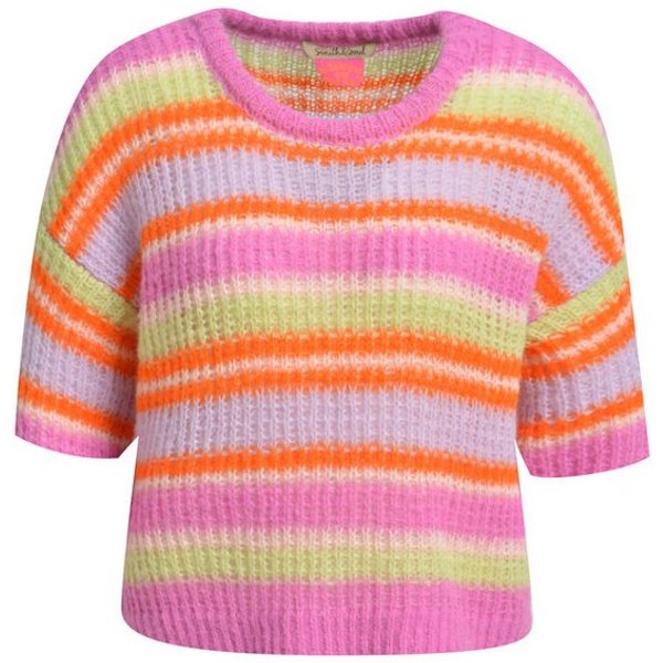 Smith & Soul Strickpullover in Halbarm-Länge, Streifendesign