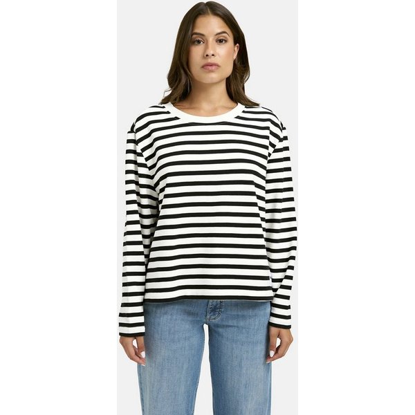 Smith & Soul Sweatshirt mit Label-Aufnäher, Rundhals
