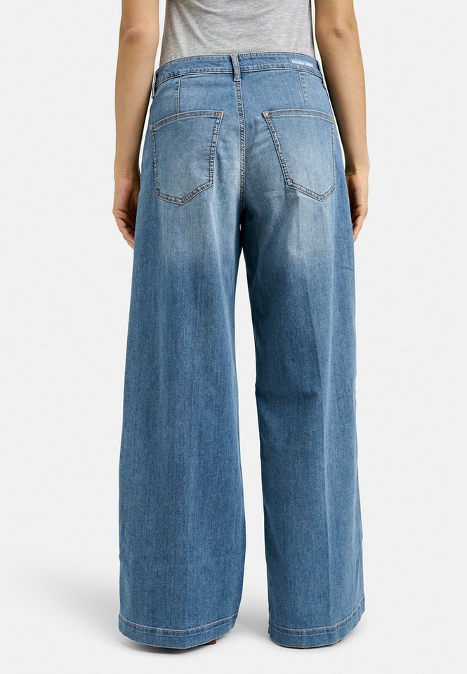 Smith & Soul Weite Jeans mit Used-Waschung – Bild 3 von 4