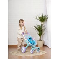 Smoby Puppenbuggy Stitch Puppenwagen + Plüsch, 25cm, Made in Europe