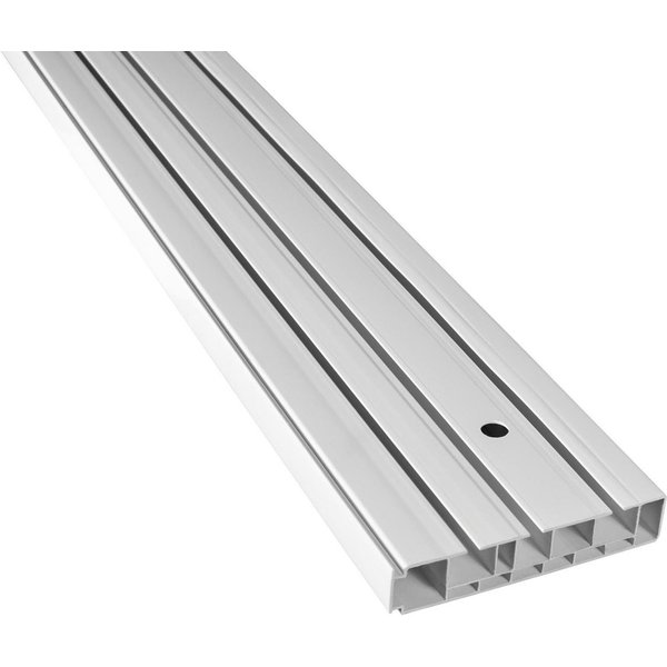 SN DECO GROUP Gardinenschiene Vorhangschiene SH (3), 3-läufig, Fixmaß, mit Bohren, verschraubt, Kunststoff
