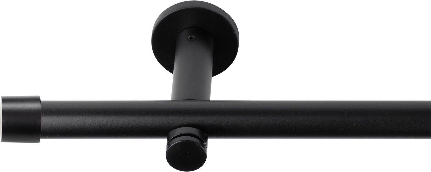 SN DECO GROUP Gardinenstange Gardinenstange Brest Ø 19 mm, 1-läufig, Fixmaß, verschraubt, Stahl, Ø 19 mm, Fixmaß, kürzbar – Bild 2 von 4
