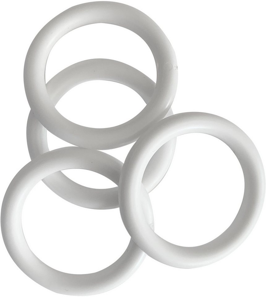 SN DECO GROUP Gardinenstange Gardinenstange Como, 1-läufig, Fixmaß, mit Bohren, verschraubt, Kunststoff, Stahl – Bild 2 von 4