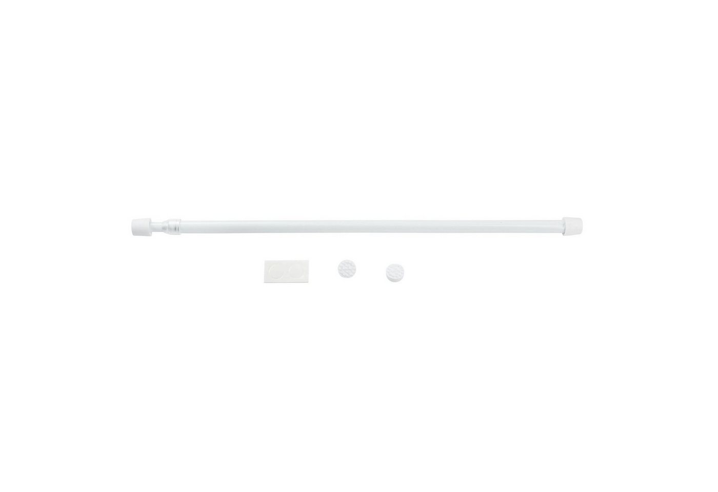 SN DECO GROUP Gardinenstange Klemmstange rund, Easy, 2 Stück, Ø 9 mm, ausziehbar, geklemmt, Ausziehbar, Montage ohne bohren – Bild 2 von 4
