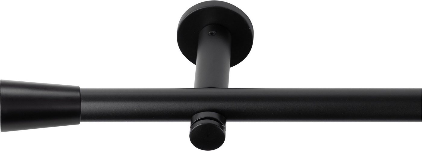 SN DECO GROUP Gardinenstange Gardinenstange Nizza Ø 19 mm, 1-läufig, Fixmaß, verschraubt, Ø 19 mm, Fixmaß, kürzbar – Bild 2 von 4