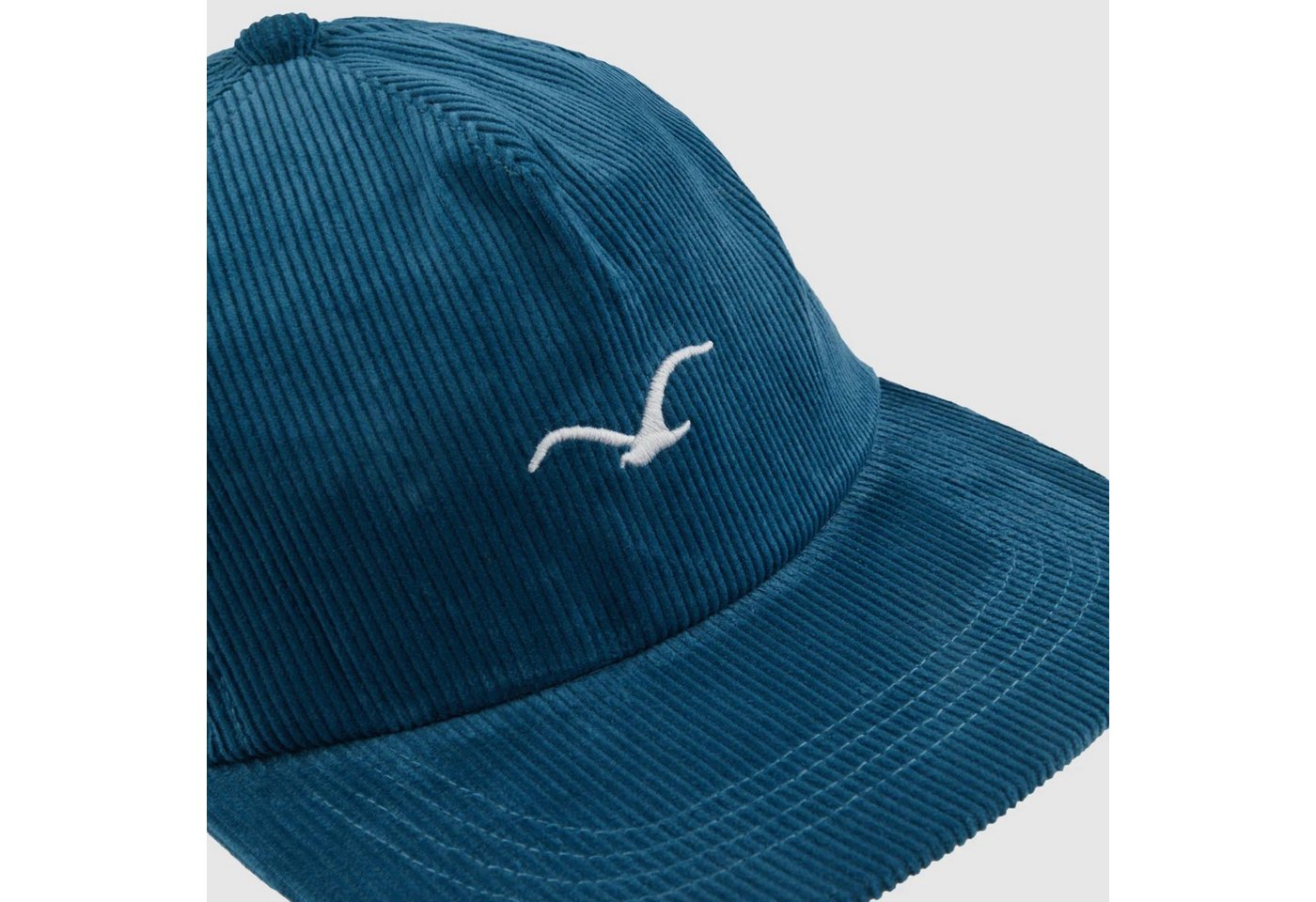Cleptomanicx Snapback Cap Cleptomanicx Cap "Cord Möwe" One Size (Basecap, Basecap, Snapback Cap) – Bild 3 von 3