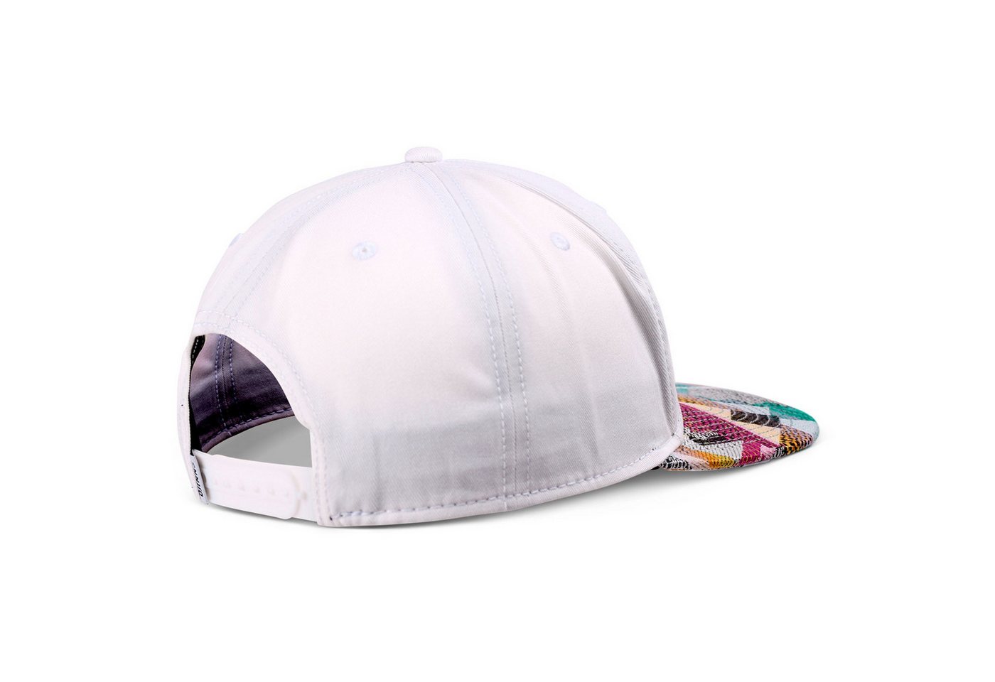 Djinns Snapback Cap Djinns 5 Panel Snapback Cap Rubber Aztek (Basecap, Basecap, Snapback Cap) Flaches Schild mit Aztek Muster – Bild 2 von 3
