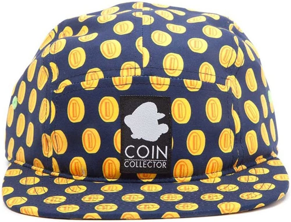Super Mario Snapback Cap SUPER MARIO Snap Back Cap Coin collector Erwachsene Schirmmütze – Bild 2 von 3
