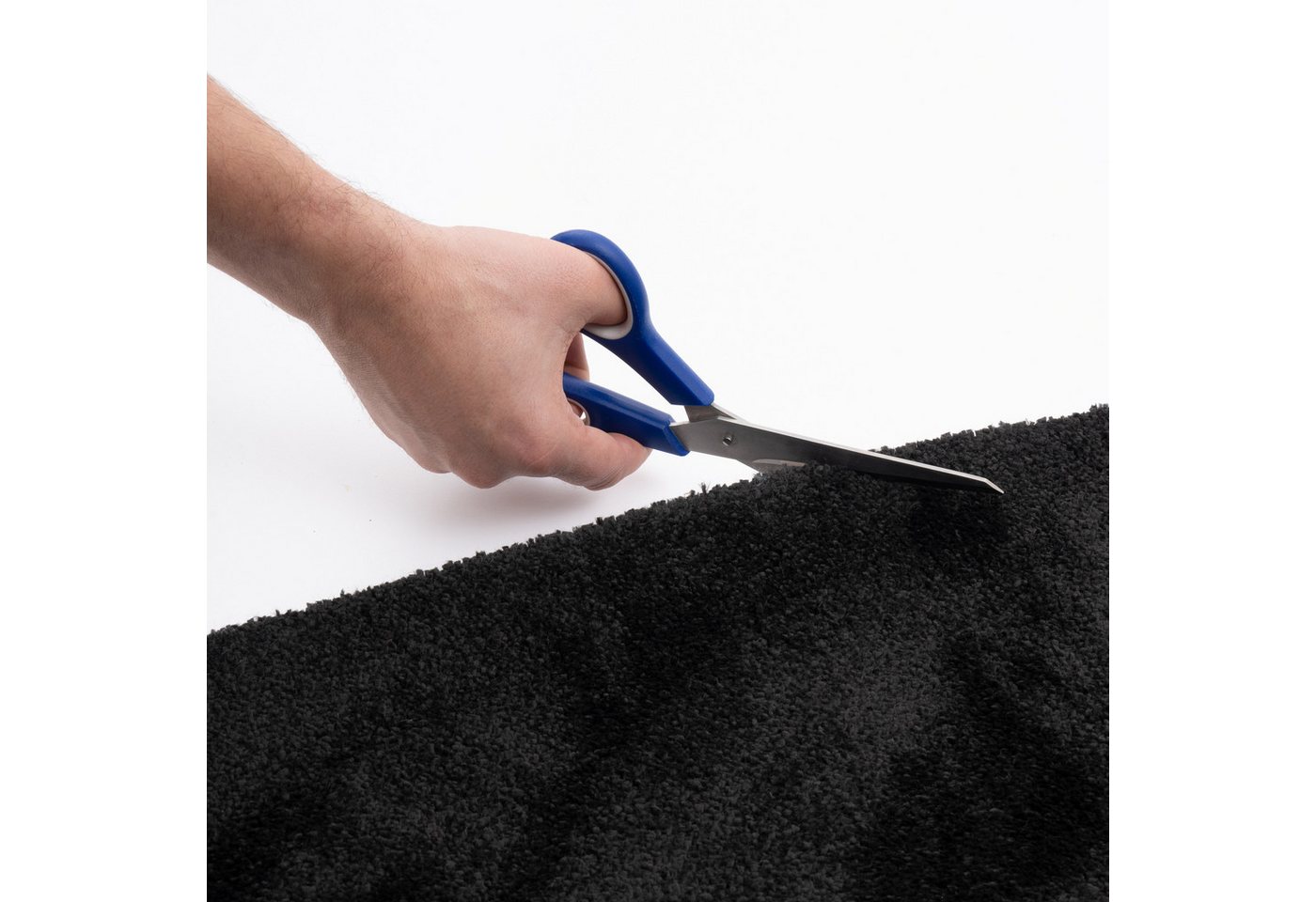 Snapstyle Hochflor-Teppich Super Soft Hochflorteppich Livorno Rund, Rund, Höhe: 17 mm – Bild 3 von 5
