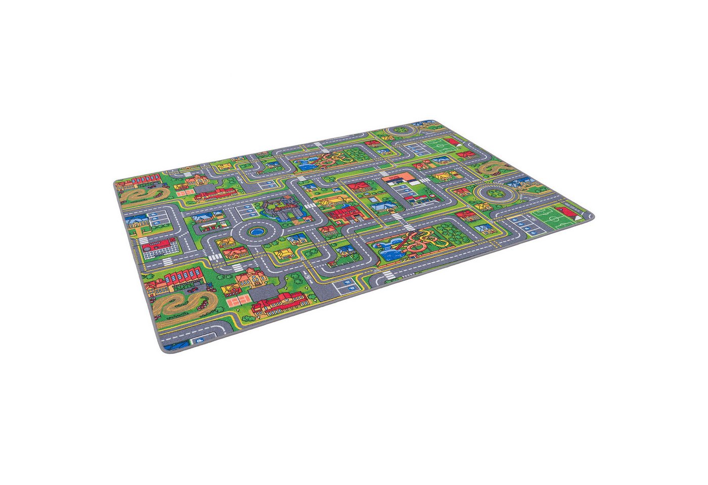 Snapstyle Kinderteppich Straßenteppich Beidseitig Straßenlandschaften, Rechteckig, Höhe: 6 mm – Bild 4 von 5