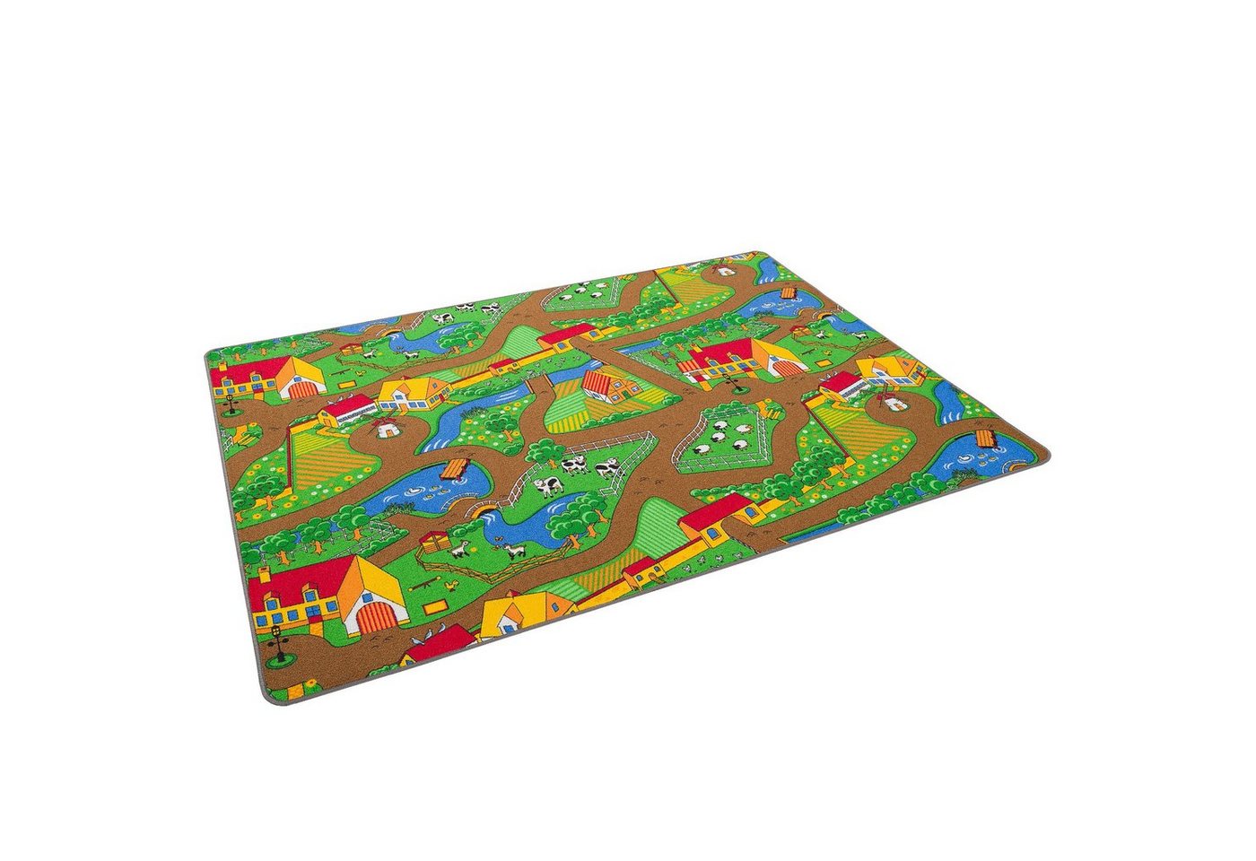 Snapstyle Kinderteppich Straßenteppich Beidseitig Straßenlandschaften, Rechteckig, Höhe: 6 mm – Bild 2 von 5