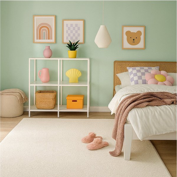 Snapstyle Kinderteppich Velours Kinderteppich Joy Kids, Eckig, Höhe: 8 mm