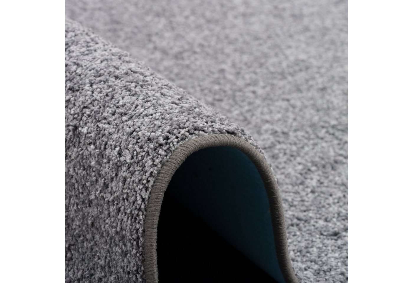 Snapstyle Veloursteppich Hochflor Velours Teppich Läufer Mona, Rechteckig, Höhe: 16 mm – Bild 4 von 5