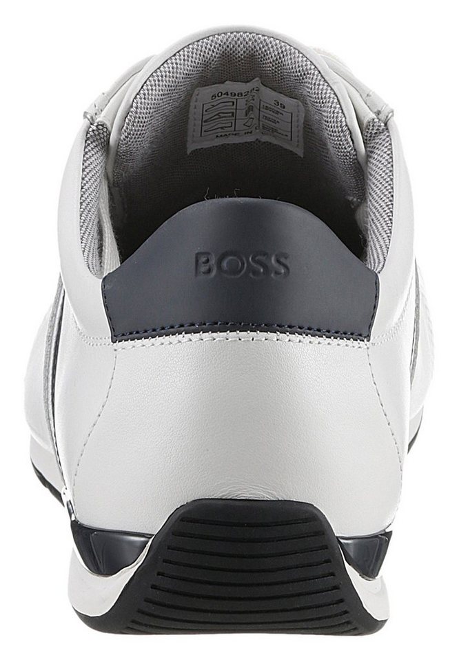BOSS Sneaker mit BOSS-Markenlabel, Freizeitschuh, Halbschuh, Schnürer,schmale Form – Bild 2 von 5