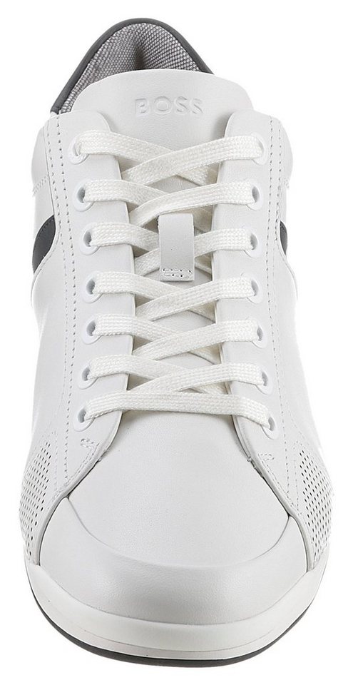 BOSS Sneaker mit BOSS-Markenlabel, Freizeitschuh, Halbschuh, Schnürer,schmale Form – Bild 4 von 5