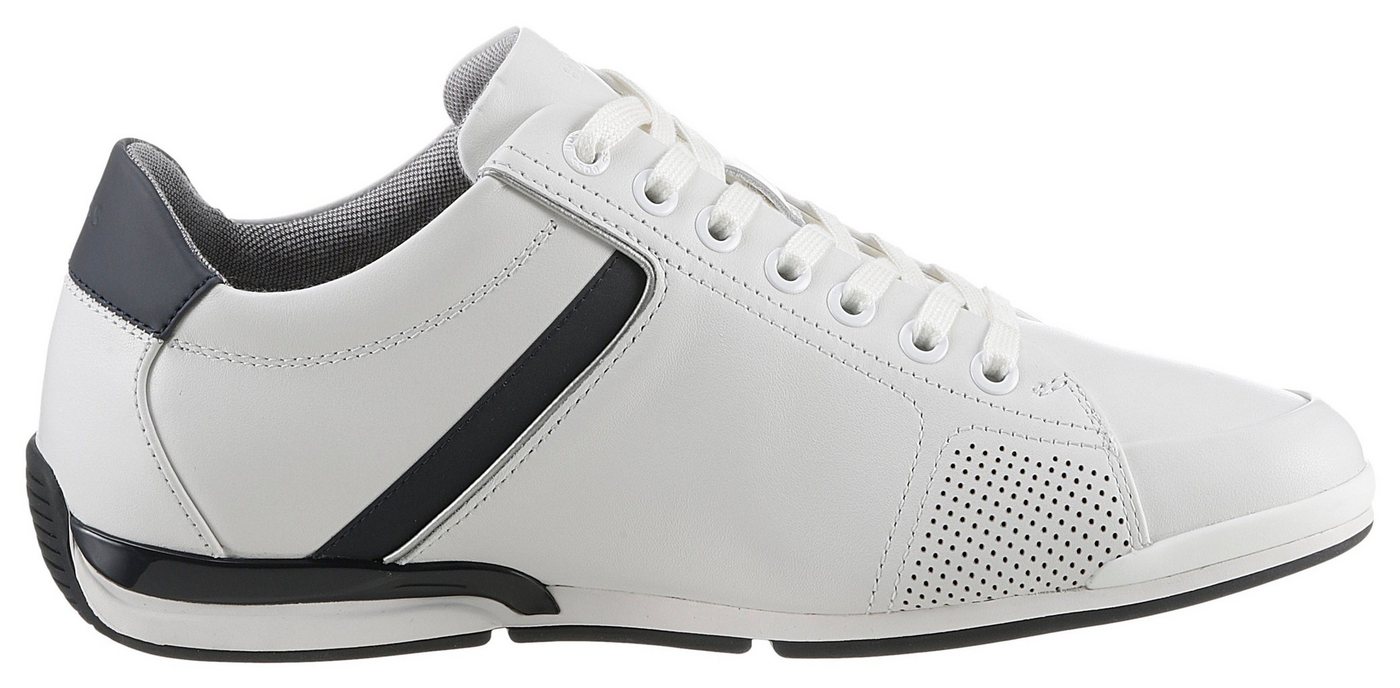 BOSS Sneaker mit BOSS-Markenlabel, Freizeitschuh, Halbschuh, Schnürer,schmale Form – Bild 5 von 5