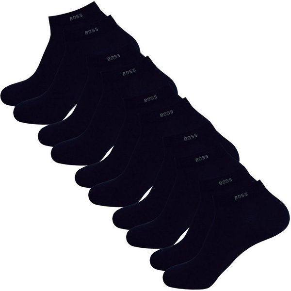 BOSS Sneakersocken AS Uni CC (5-Paar) mit eingewebtem Boss Logo