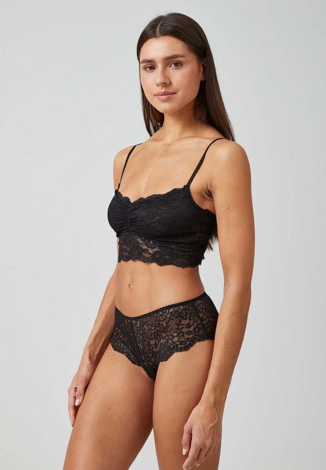 SNOCKS Bustier Spitzen-BH Damen (1 Stück, 1-tlg., 1 Stück) Soft Bustier ohne Bügel aus Spitze, Dessous – Bild 4 von 5