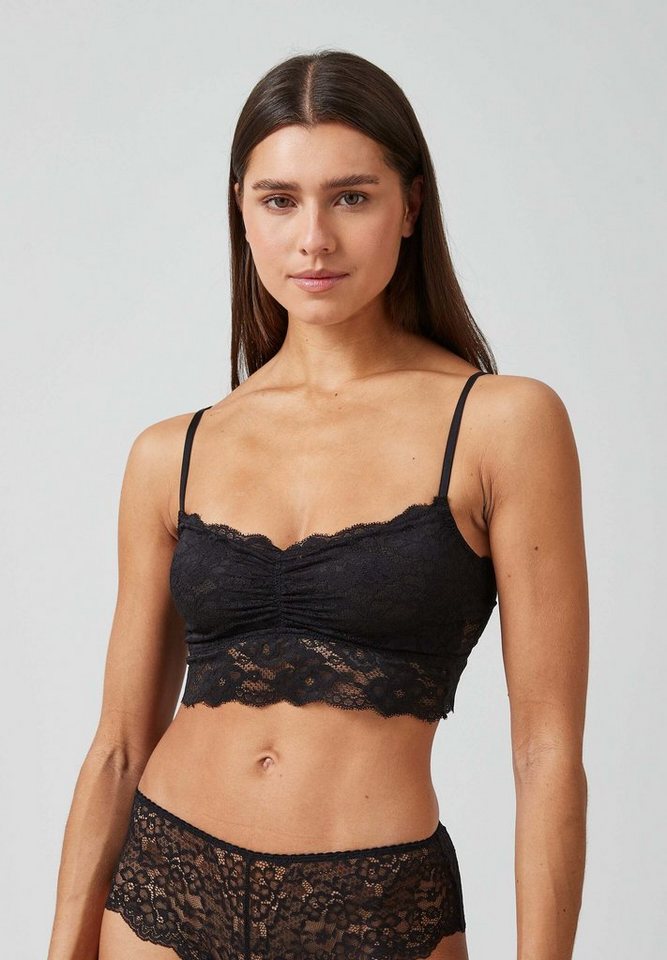 SNOCKS Bustier Spitzen-BH Damen (1 Stück, 1-tlg., 1 Stück) Soft Bustier ohne Bügel aus Spitze, Dessous – Bild 2 von 5