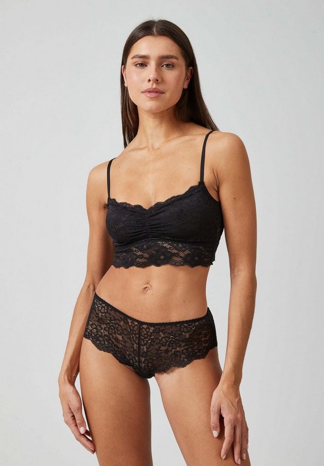 SNOCKS Bustier Spitzen-BH Damen (1 Stück, 1-tlg., 1 Stück) Soft Bustier ohne Bügel aus Spitze, Dessous – Bild 3 von 5