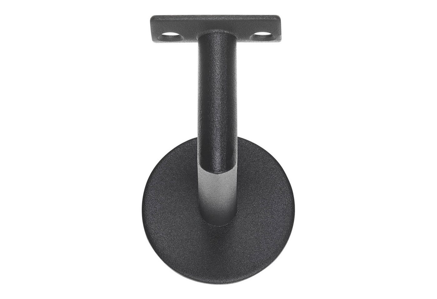 SO-TECH® Handlauf Handlaufhalter CLASSIC Höhe 67,8 mm Ausladung 67,5 mm, (1 St), für Handläufe mit Ø 45 mm, Treppengeländer Halter Schwarz – Bild 5 von 5