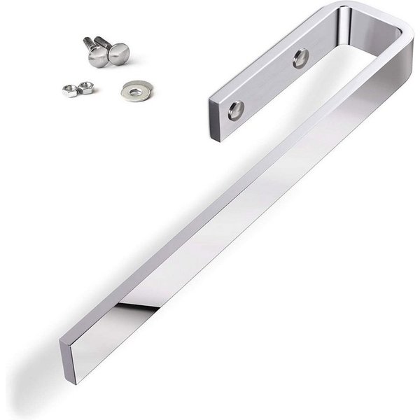 SO-TECH® Handtuchstange PELI, Länge 325 mm, für Schrankmontage, Aluminium massiv, Chrom glänzend