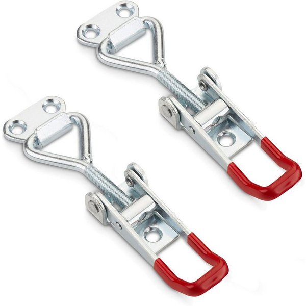 SO-TECH® Kastenriegelschloss Spannverschluss, verstellbarer Schnellspanner, M5 - Haltekraft 165 kg, (2-tlg), M5 (Haltekraft 165 kg) Stahl verzinkt
