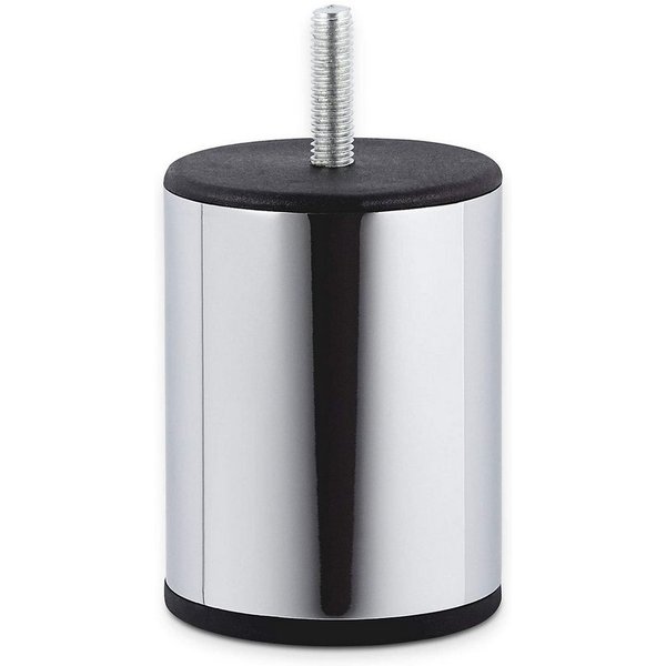 SO-TECH® Möbelfuß UNIFORM mit M8-Gewinde, Höhen: 80-150 mm, Chrom poliert, Höhe 80 mm, Durchmesser 60 mm