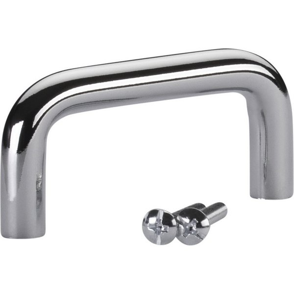 SO-TECH® Möbelgriff Bügelgriff BG03, Durchmesser 10 mm, Lochabstände 64-320 mm, Chrom poliert, Lochabstand 64 mm - inkl. Schrauben
